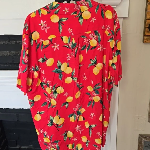 Original Use Lemon Print Shirt - Picture 9 of 9